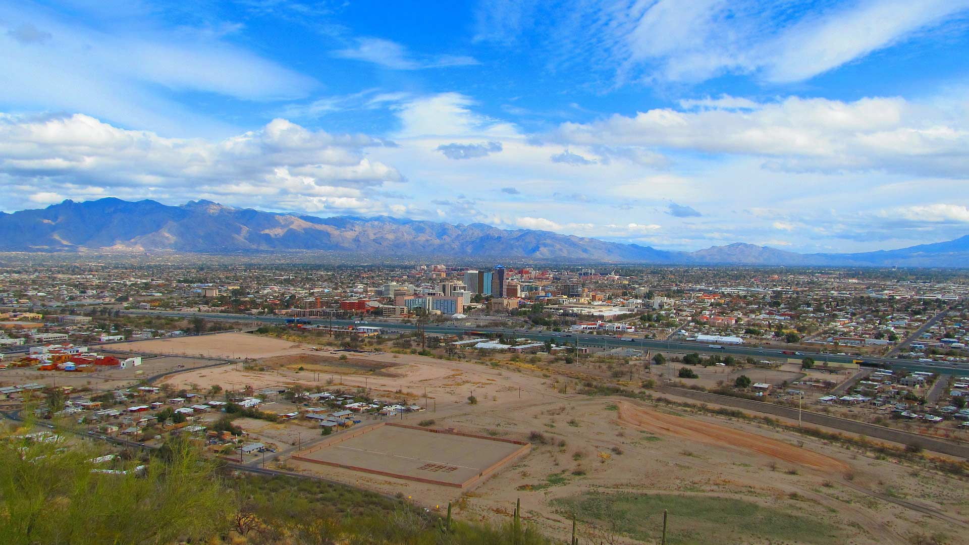 Tucson from Sentinel Peak.