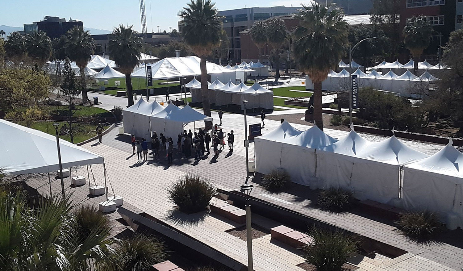 Tucson Festival of Books tents return to the University of Arizona mall.
