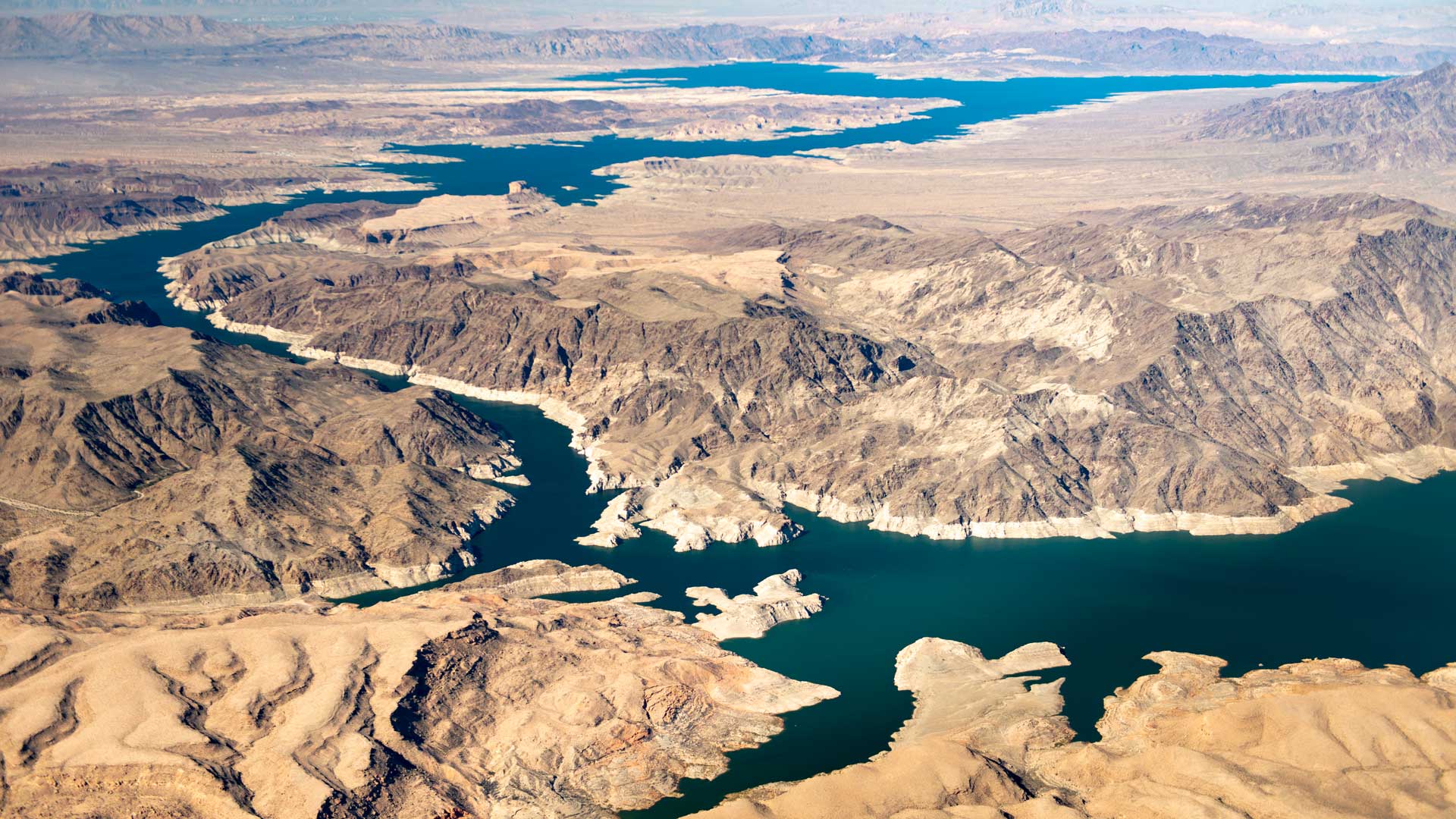 Lake Mead and the rest of the Colorado River system are shrinking rapidly. The U.S. Bureau of Reclamation has called for new conservation measures, asking states to conserve a tremendously large amount of water, and giving them a 60-day timeline to formulate a plan for those reductions.