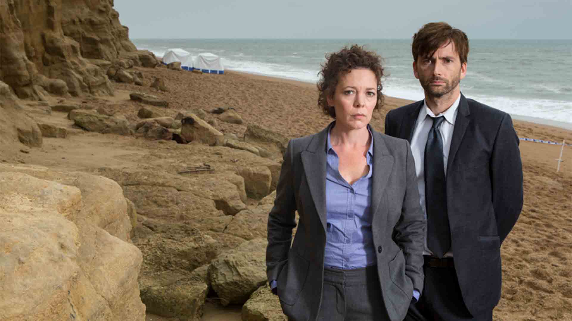 DS Ellie Miller and DI Alec Hardy - BROADCHURCH "Episode One"