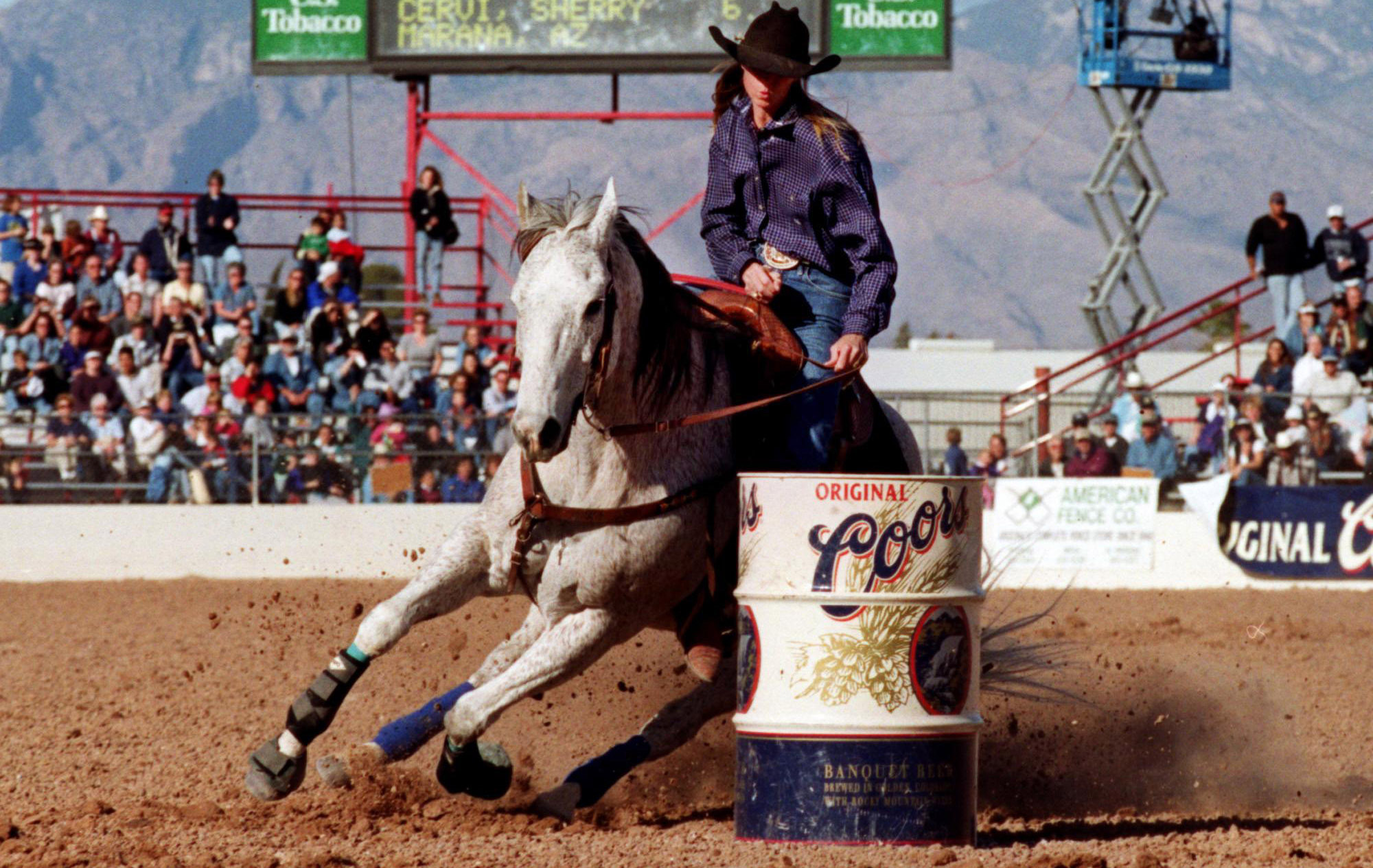 Sherry Cervi barrel race unsized