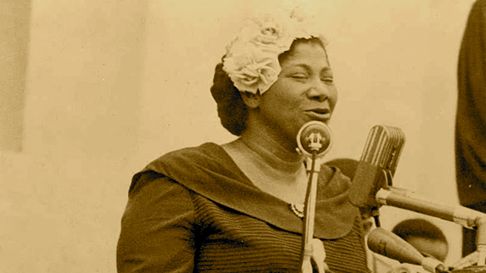 Gospel singer Mahalia Jackson participated in the Civil Rights Movement and performed at the March on Washington in 1963.