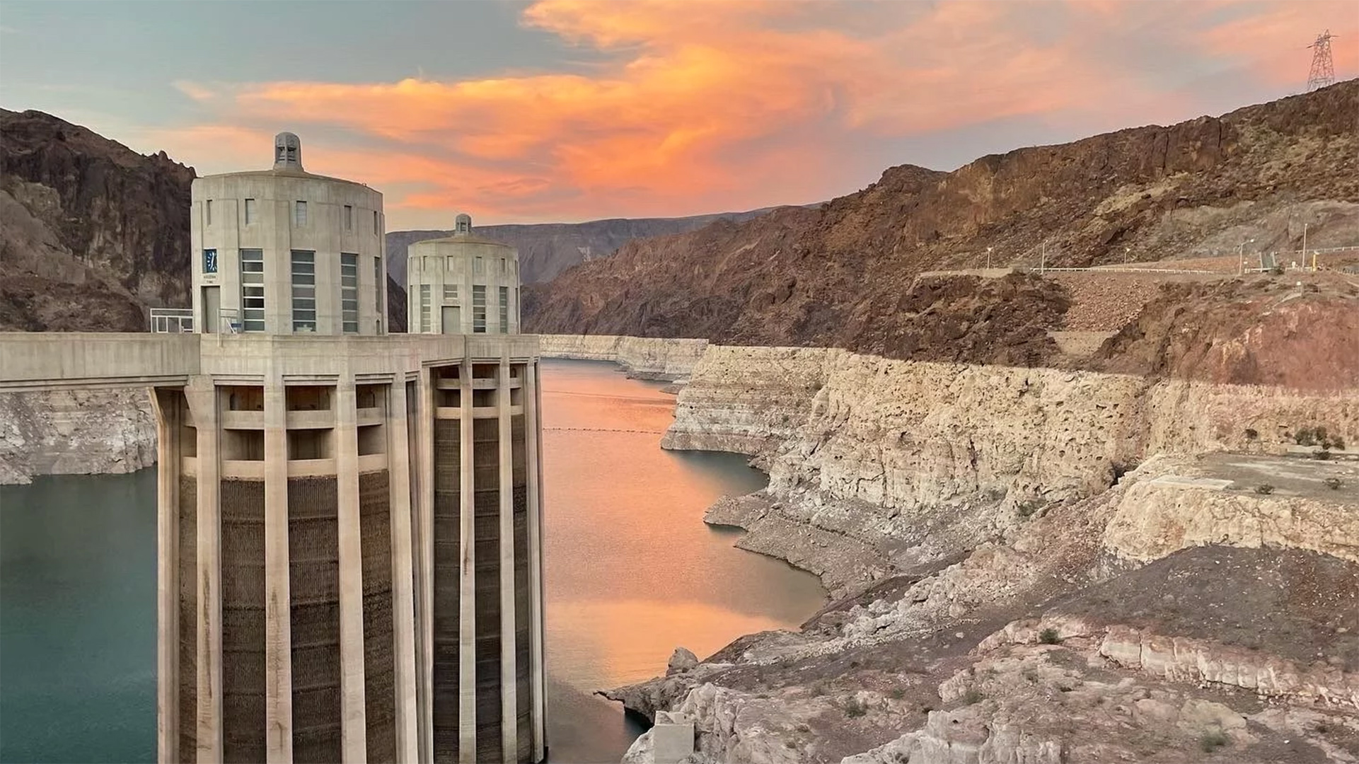 Lake Mead, the largest reservoir in the nation, has shrunk so low there's concern the Hoover Dam will soon be unable to generate hydropower