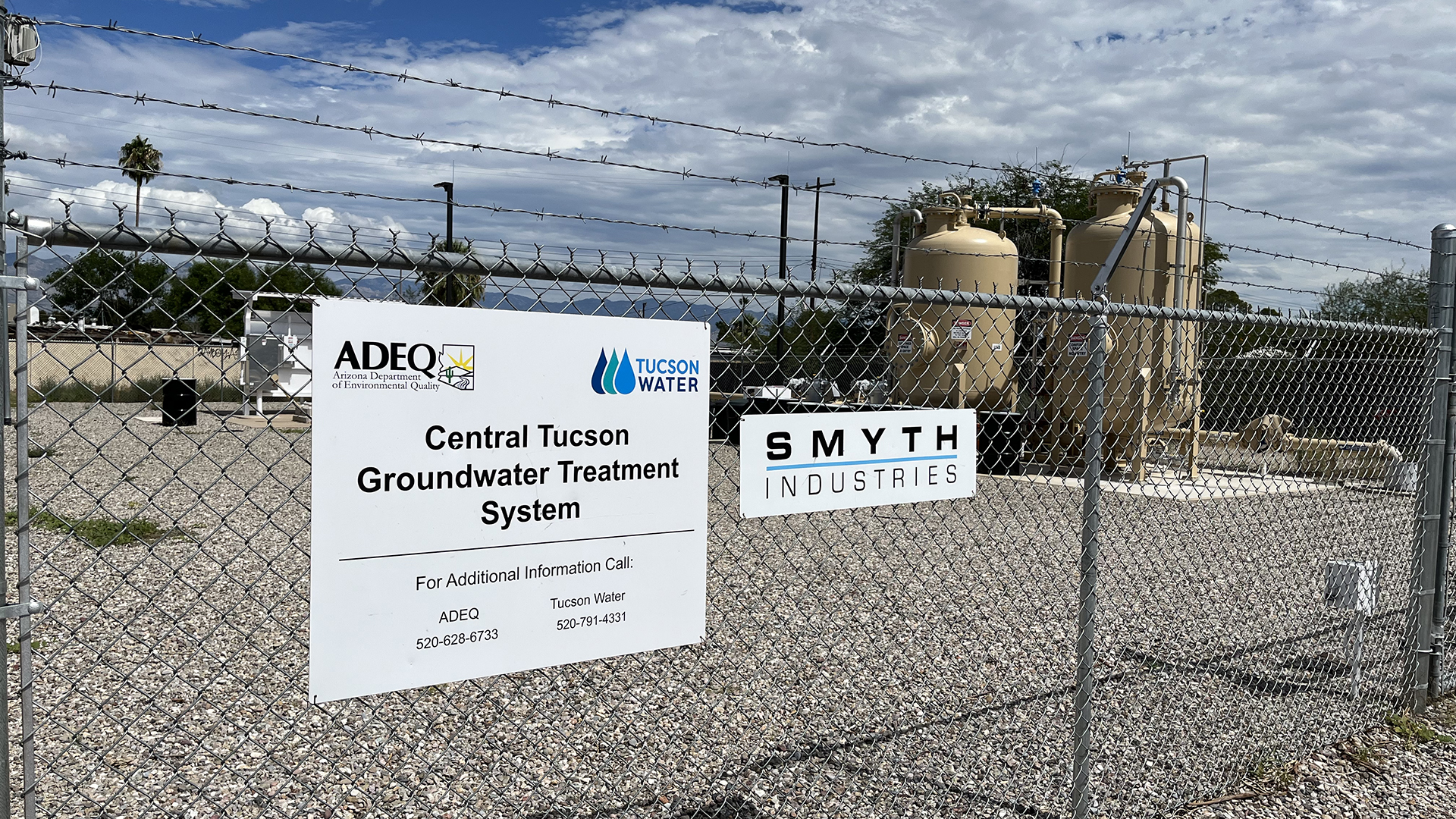 The Central Tucson Groundwater Treatment System, located near Davis Monthan Air Force Base, removes PFAS contaminates from the aquifer below the area.