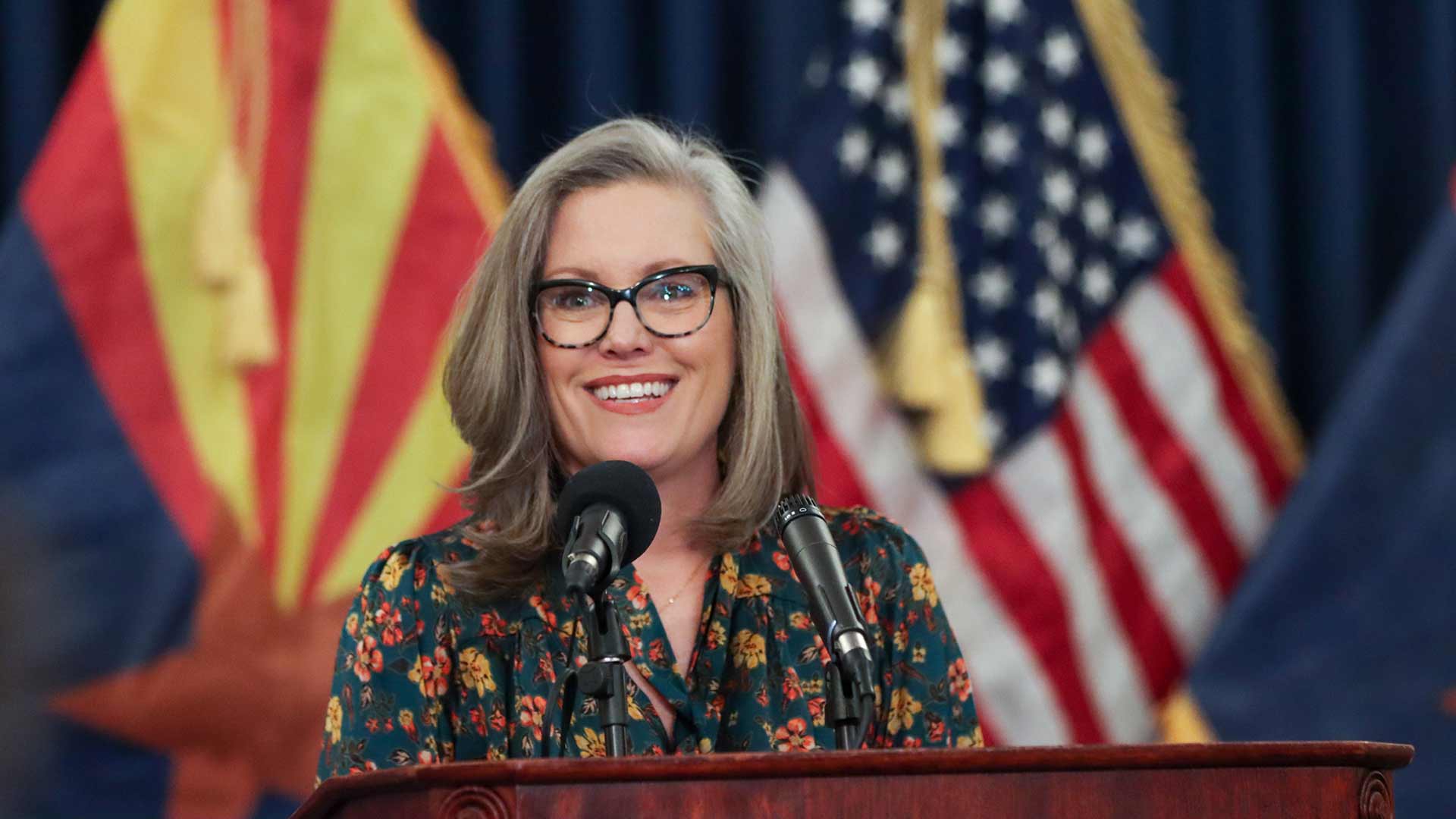 Arizona Governor Katie Hobbs (D). January 2023