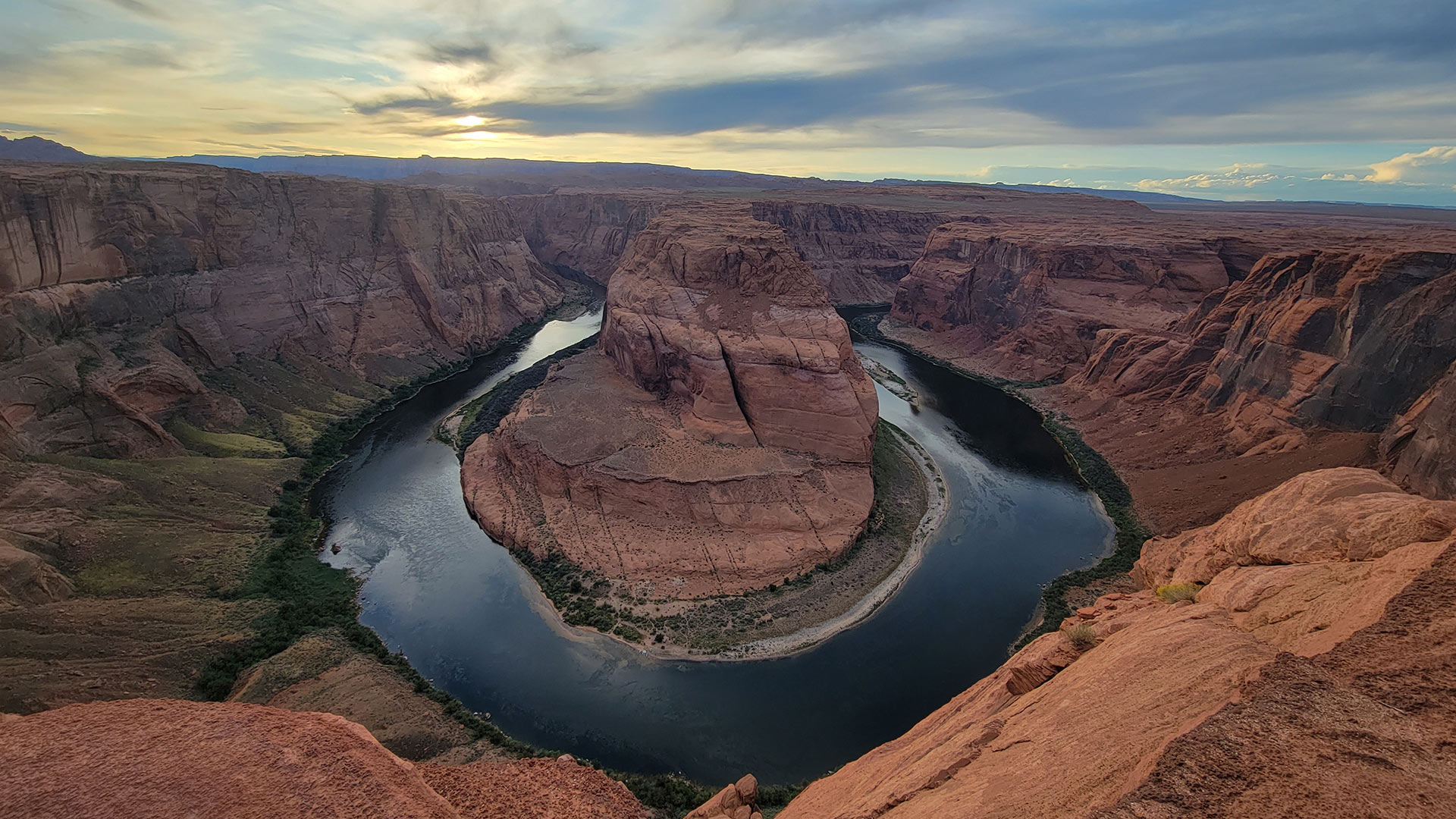 Horseshoe Bend is among the major tourism draws for Page. The waters are significantly calmer due to its location downstream of Glen Canyon Dam.