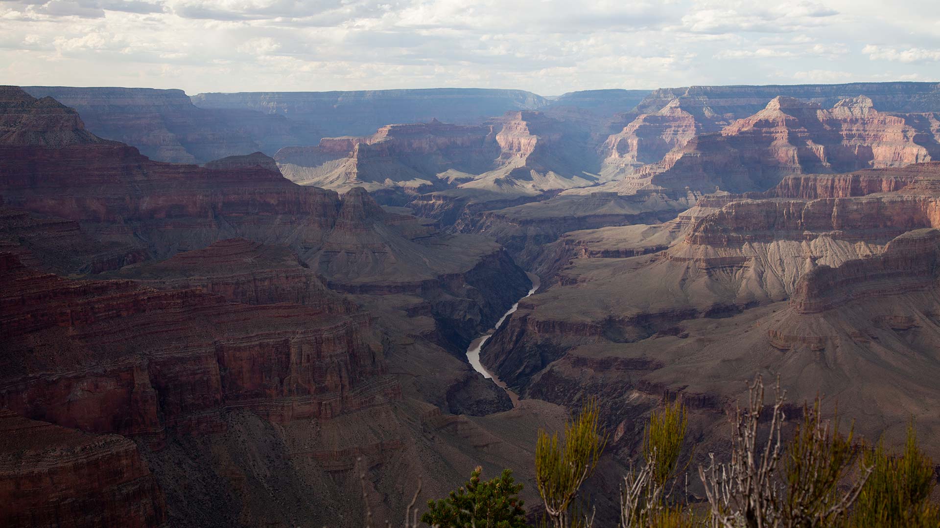 The Colorado River in Grand Canyon National Park on Thursday, Aug. 31. 3% of the Colorado River's base flow comes from perennial springs throughout the its watershed. 