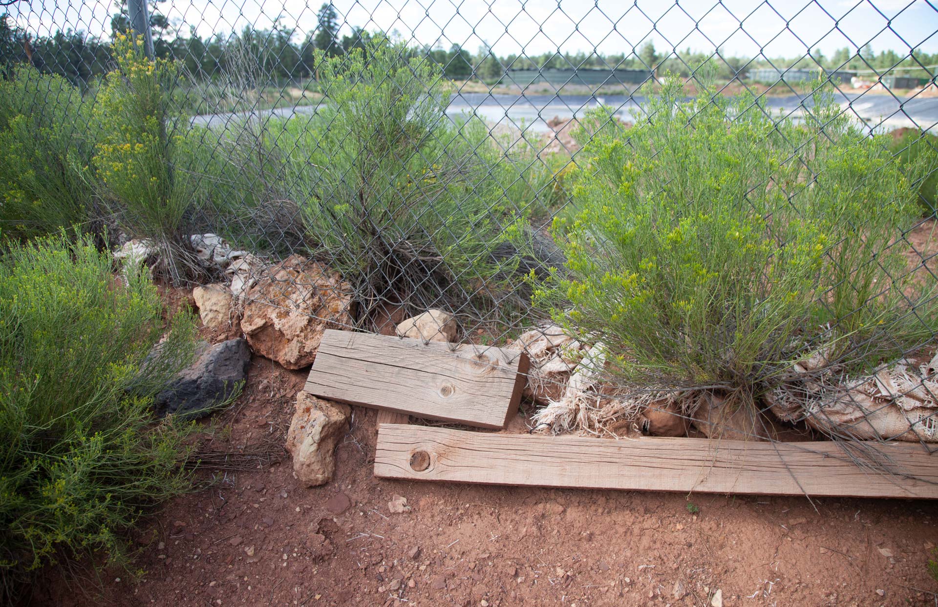 Pinyon Plain Mine Fence