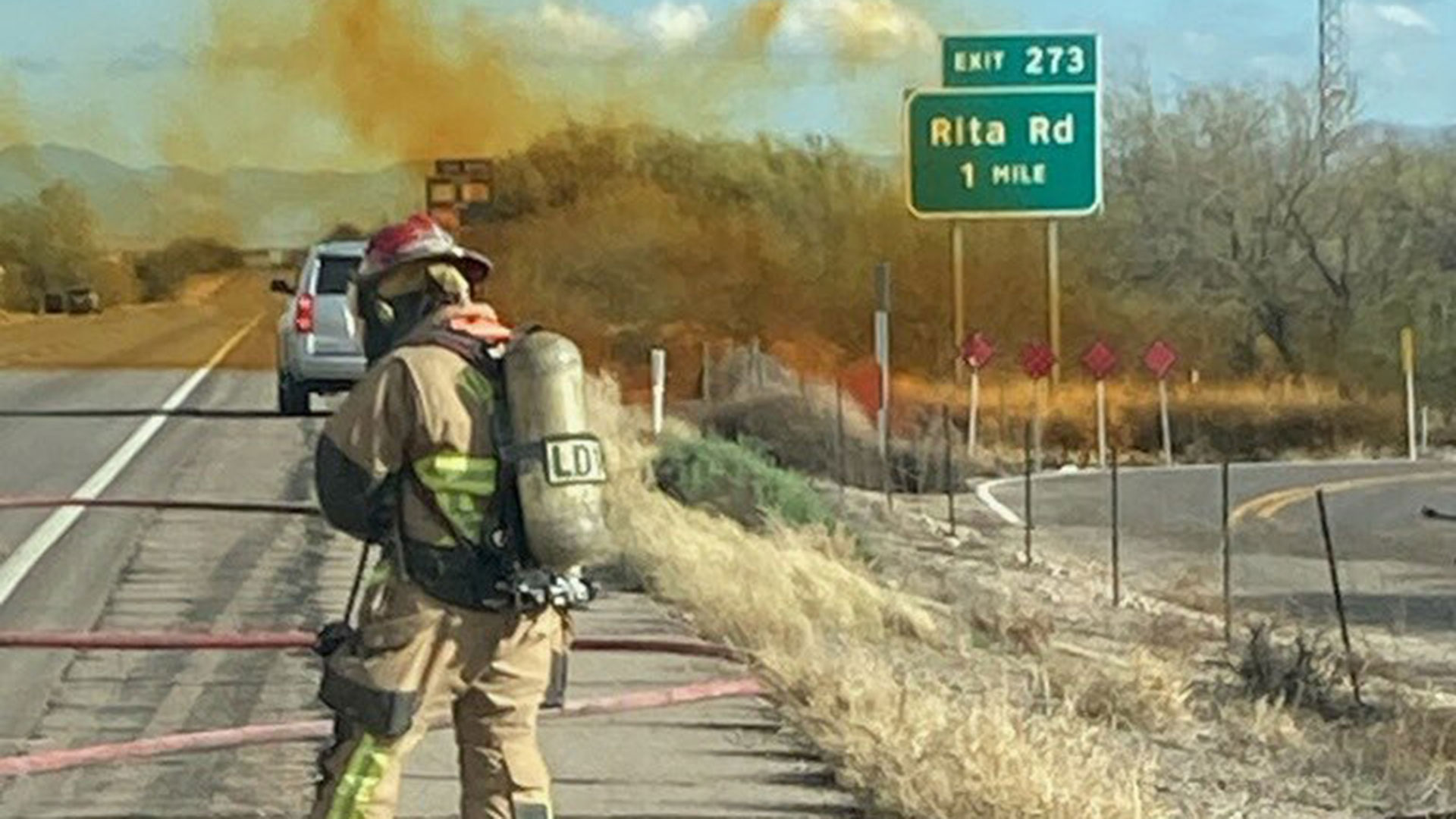 Hazmat situation I-10