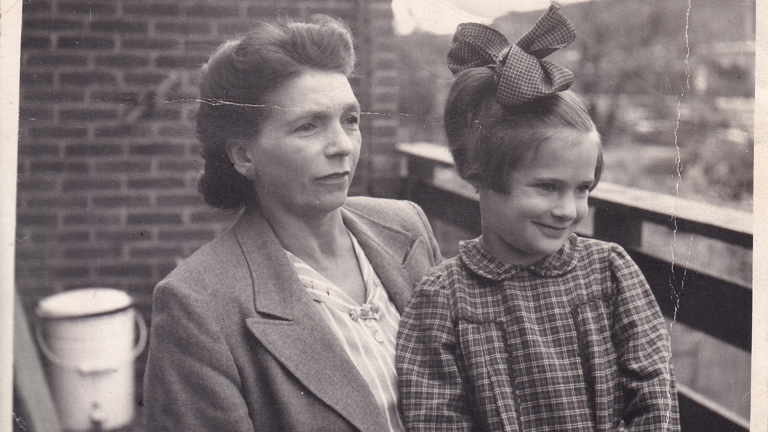 Paula spent her years in hiding in the home of Lis (left) and Jaap Ruiter in Eindhoven, Holland.