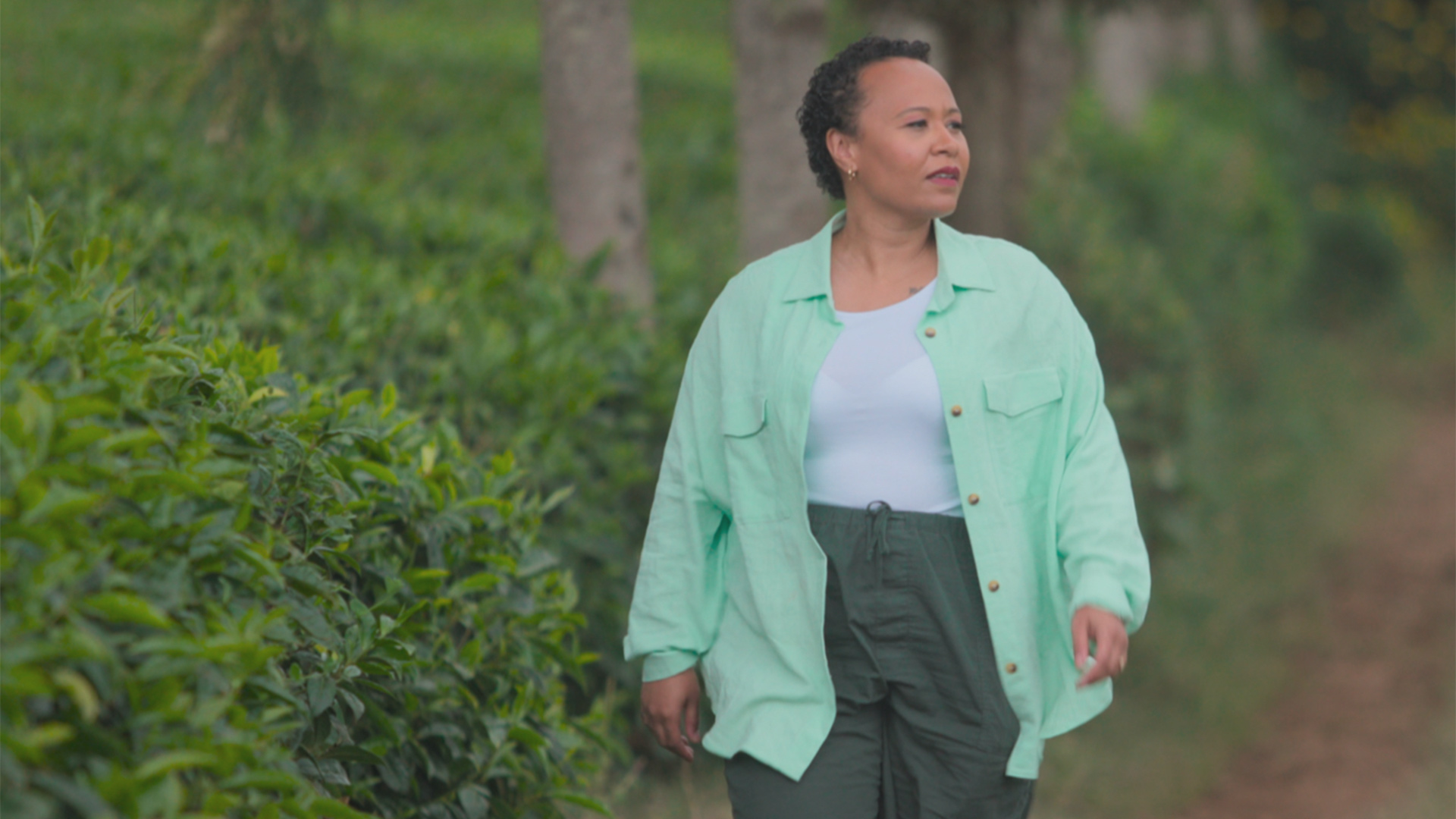 Emeli Sandé in Kenya. Emeli’s grandparents were stationed with the British Army in Kenya during the Mau Mau rebellion.