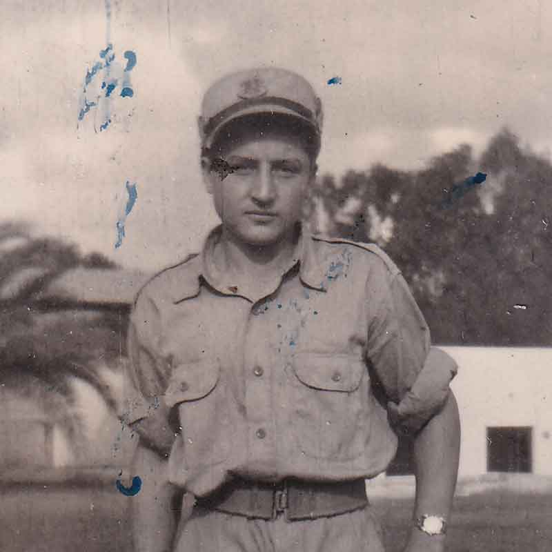 Wolfgang was 17 when he enlisted in the Haganah.