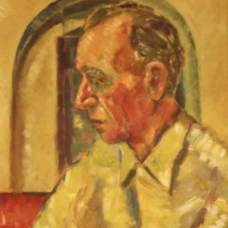 Pawel’s portrait of his father, Issac Lichter.
