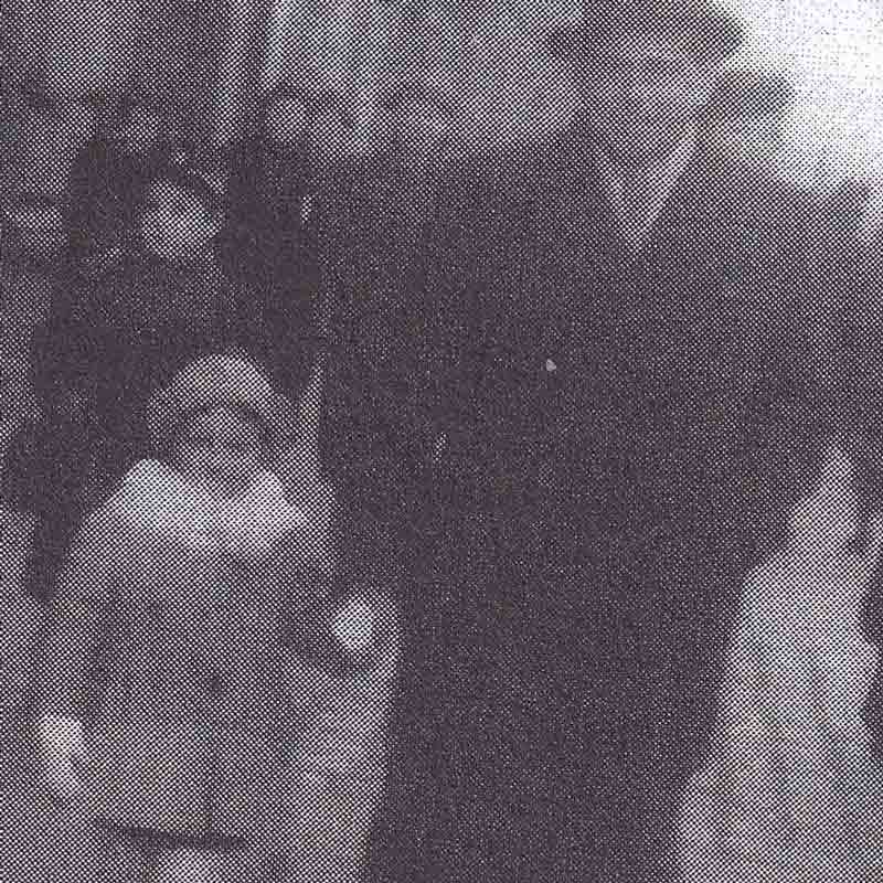 Wanda and her father, Abram, walking in Warsaw before the war. 