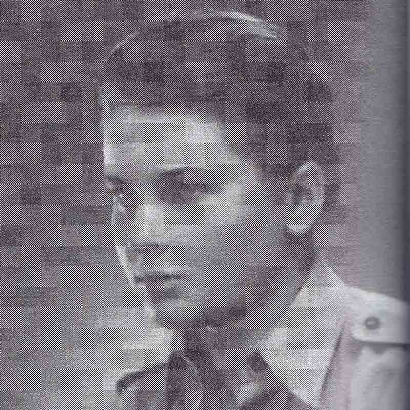 Wolosky as a soldier in the Israeli Army in the late 1940s