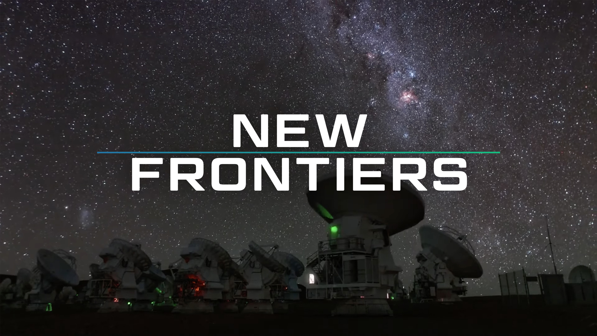 New Frontiers