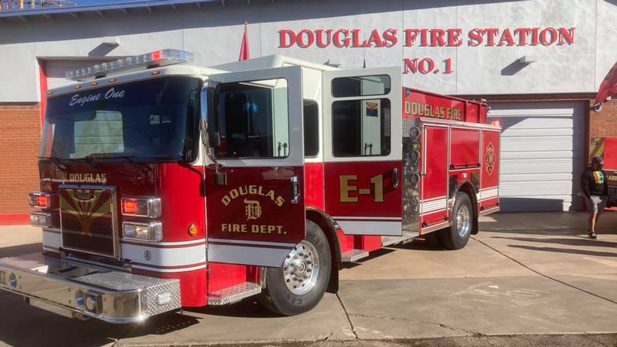 Fire truck, Douglas Fire Department.