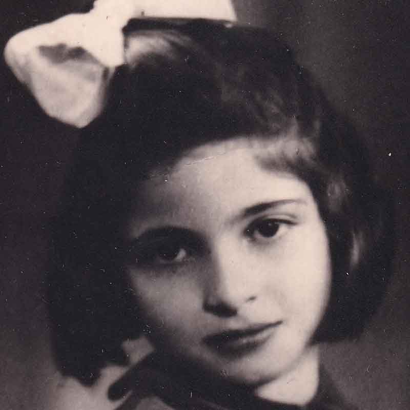 Severin’s cousin Wanda Kozusznik survived in hiding during the Holocaust. After liberation, she was shot on the street in Krakow while walking home from school.