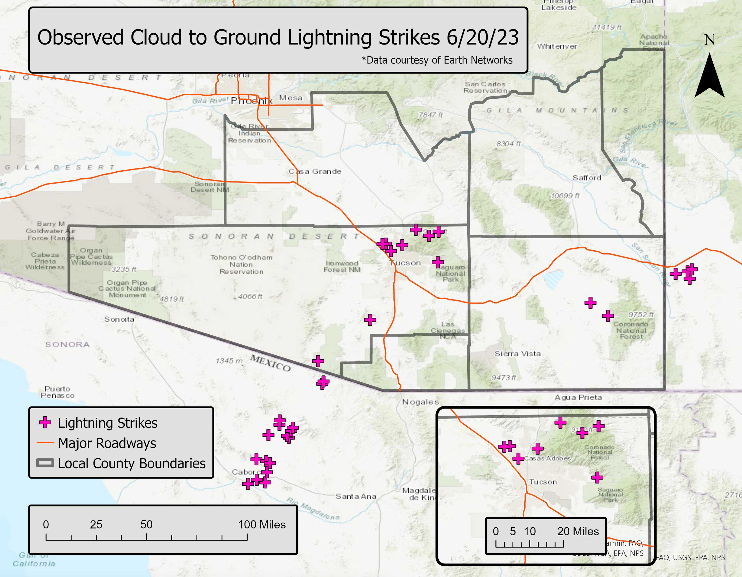 Lightning Map