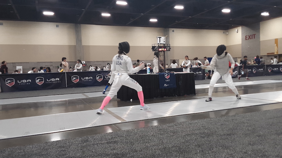 Action from the USA Fencing National Championships and July Challenge in Phoenix, July 5.