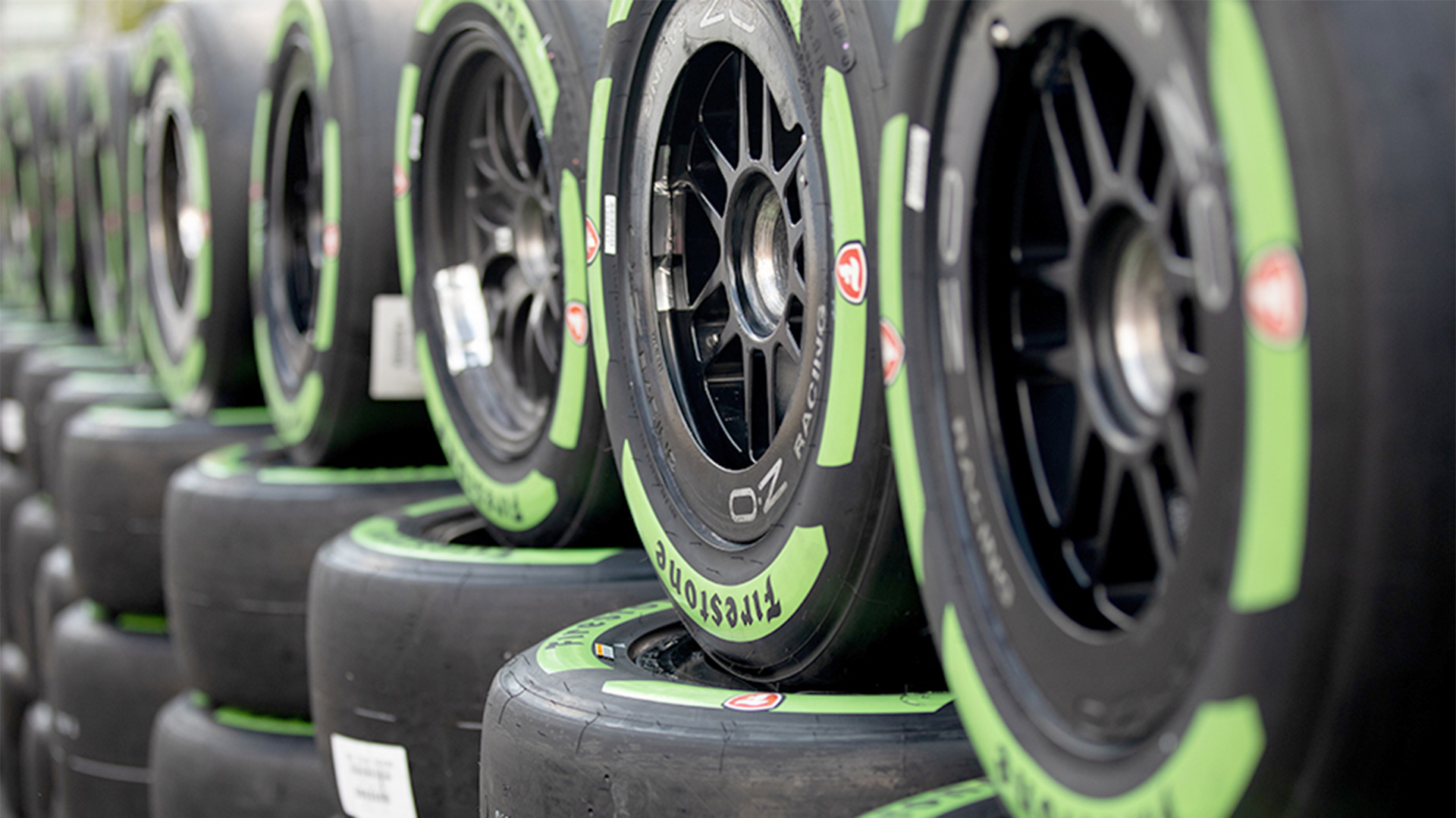 Motorsports racing tires made from guayule rubber.