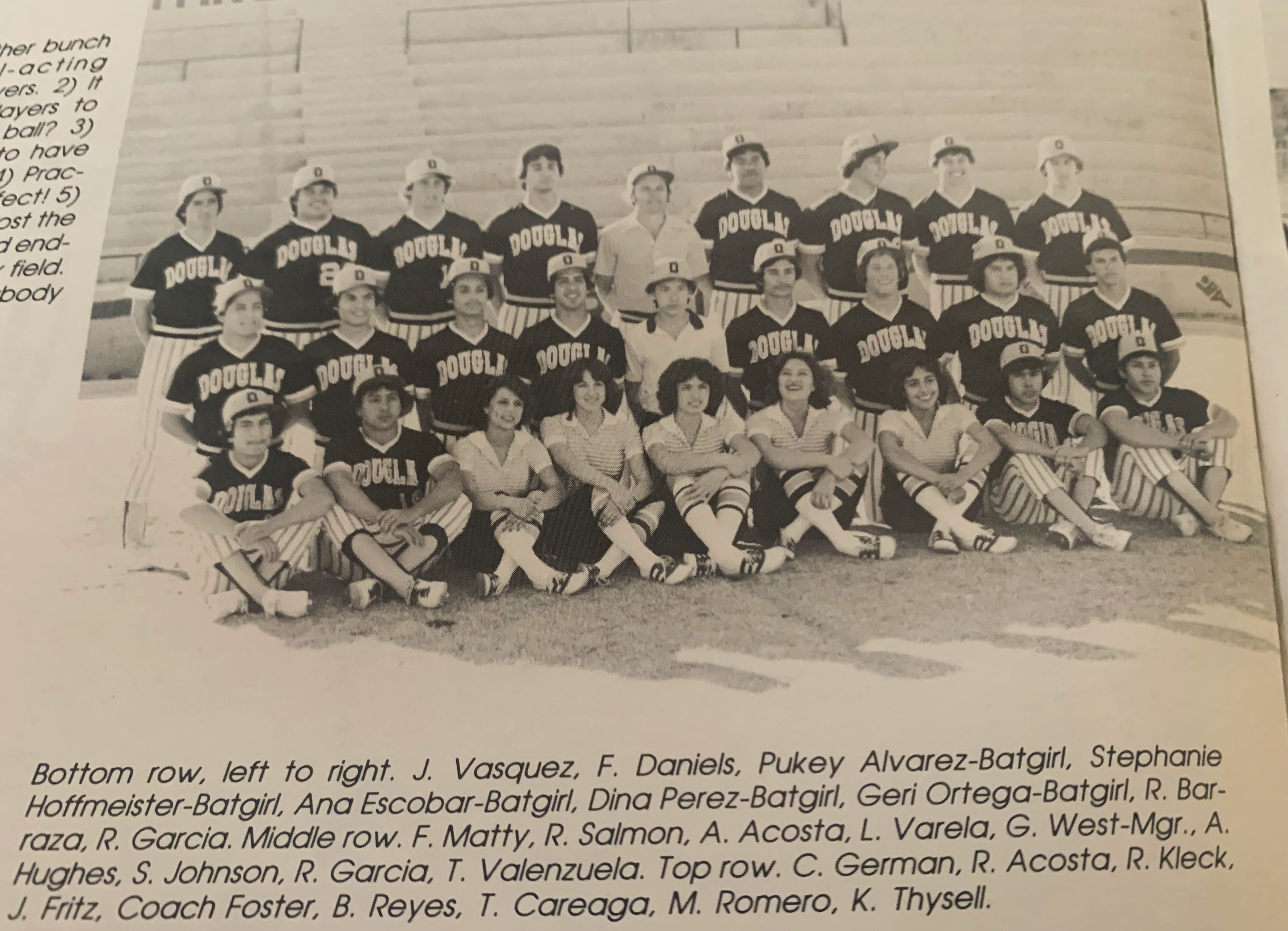 DHS Varsity 1982