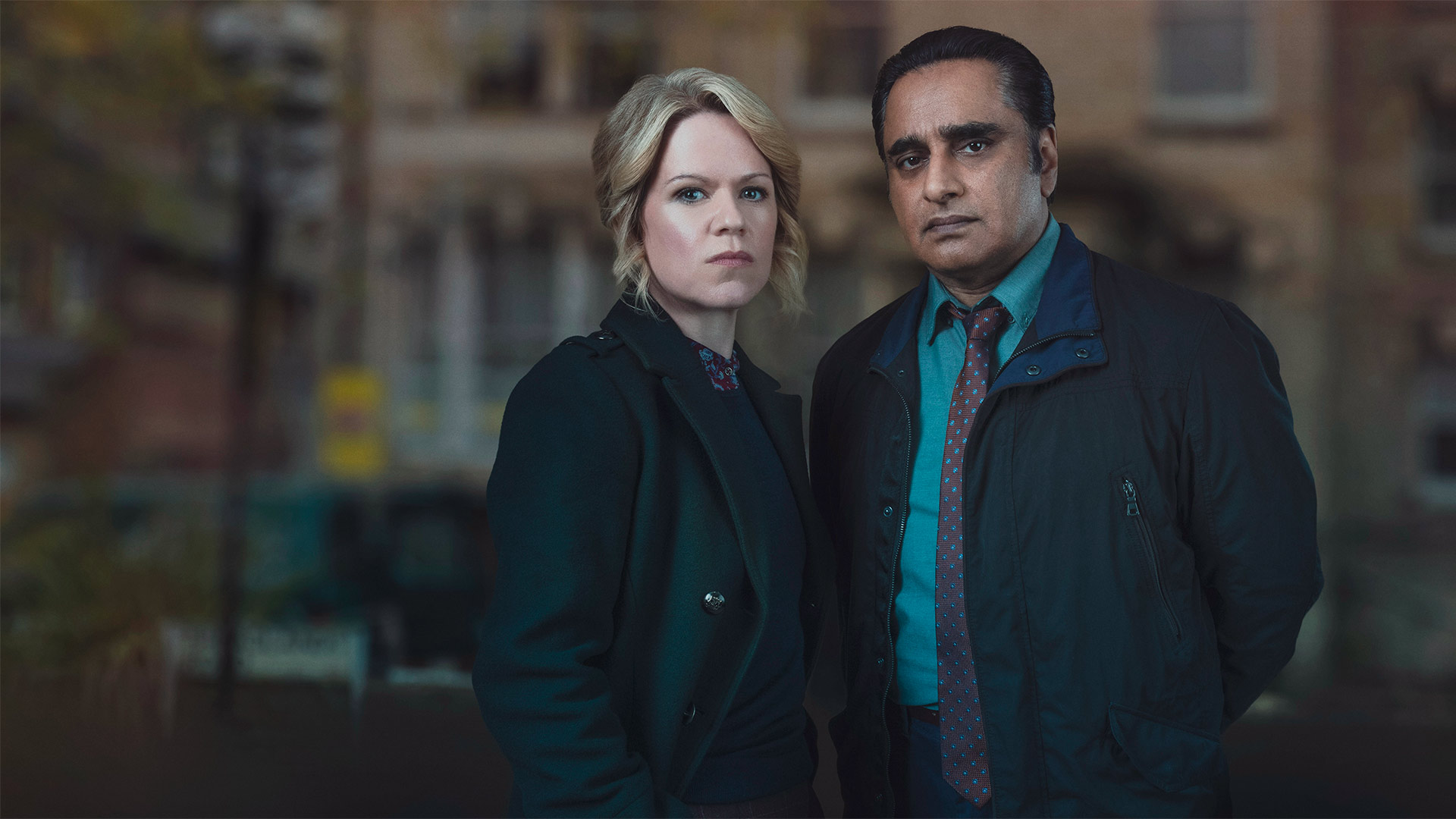 DCI Jess James (SINÉAD KEENAN) & DI Sunny Khan (SANJEEV BHASKA)