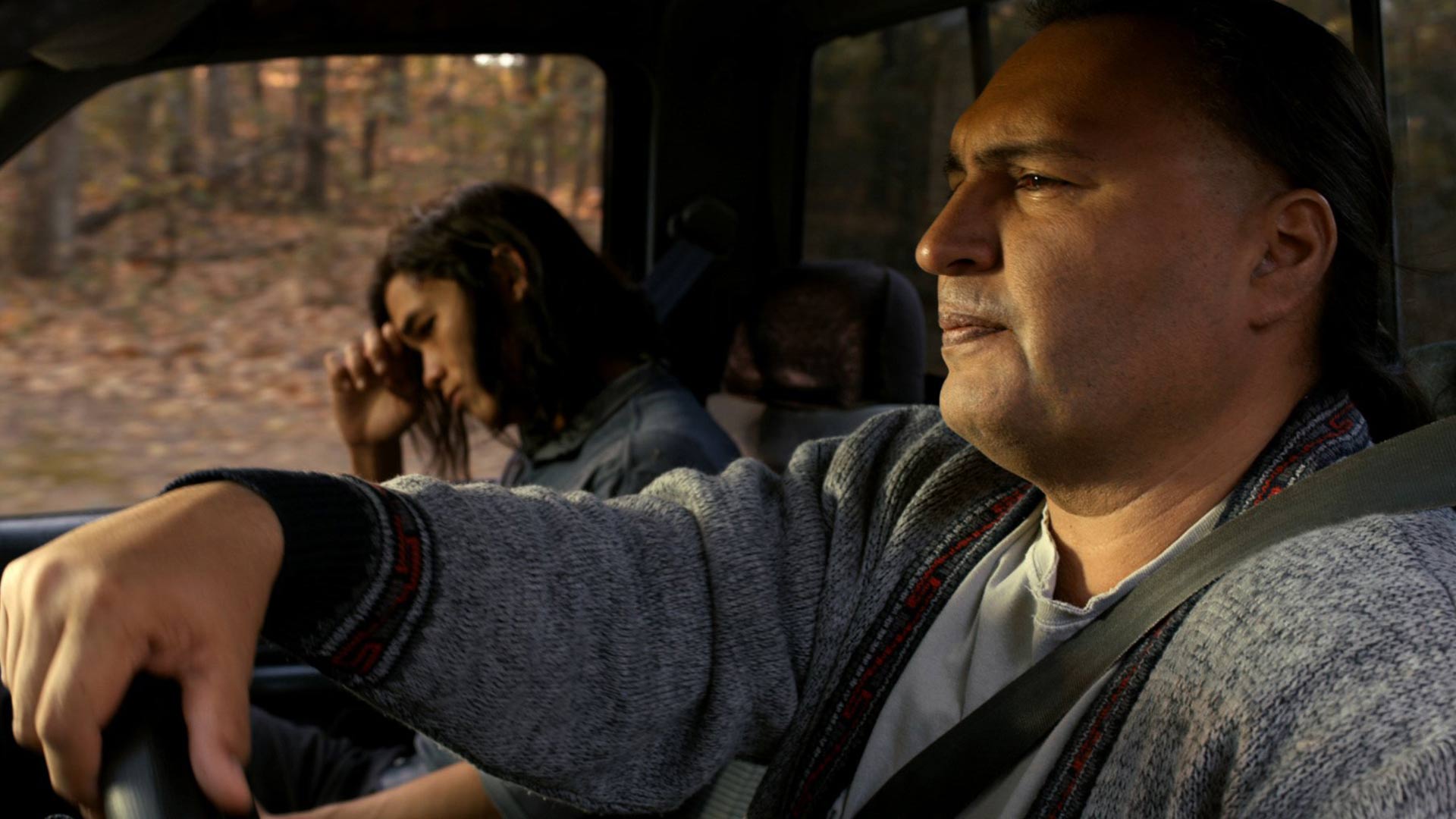 Jon Proudstar as Leon in the FX series "Reservation Dogs" on Hulu. 