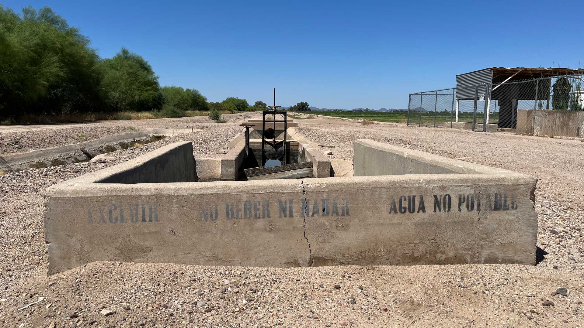 Irrigation ditch