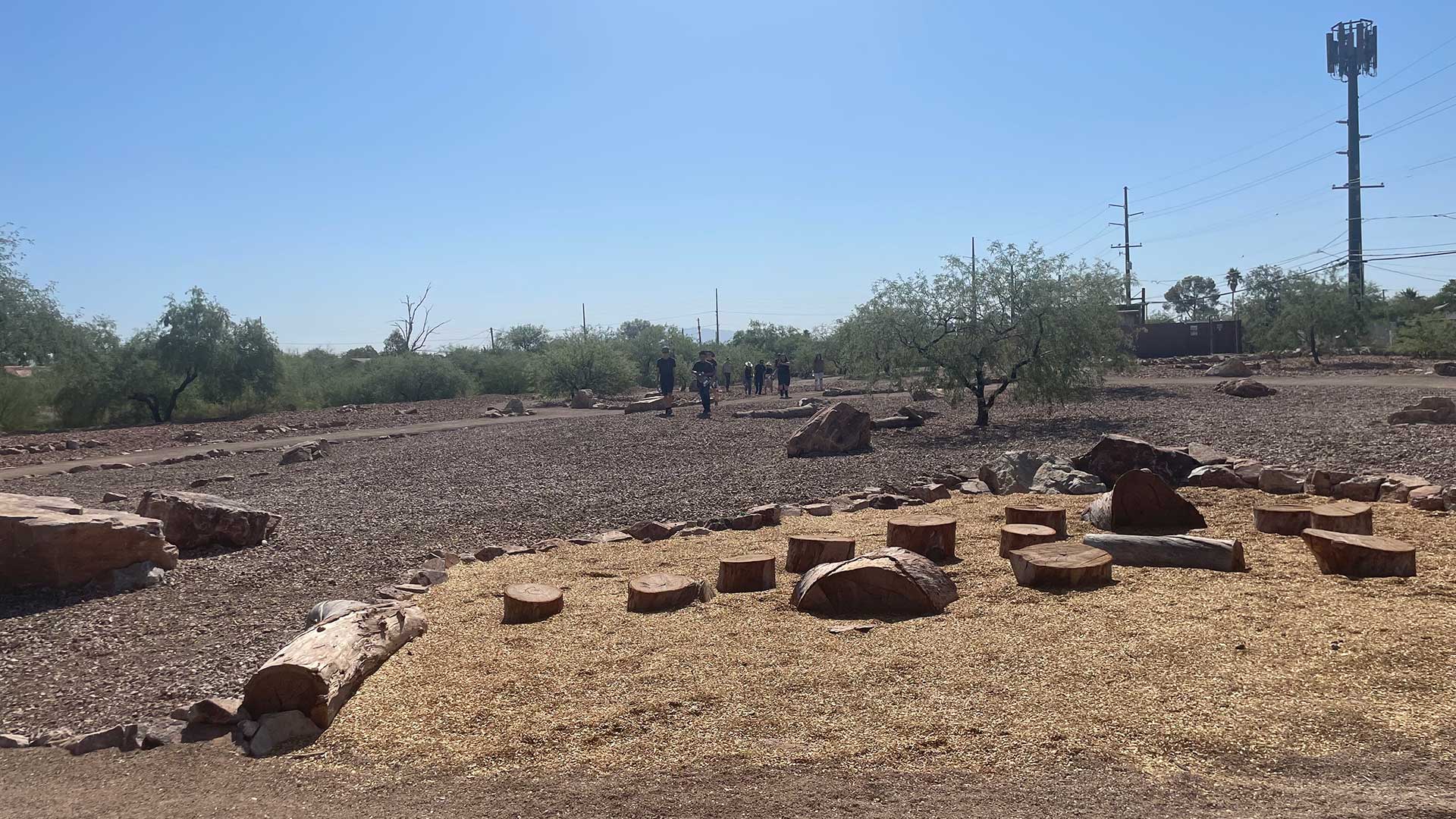 La Mar Park in Tucson's Rose Neighborhood has been transformed from a dump site to a working rain garden