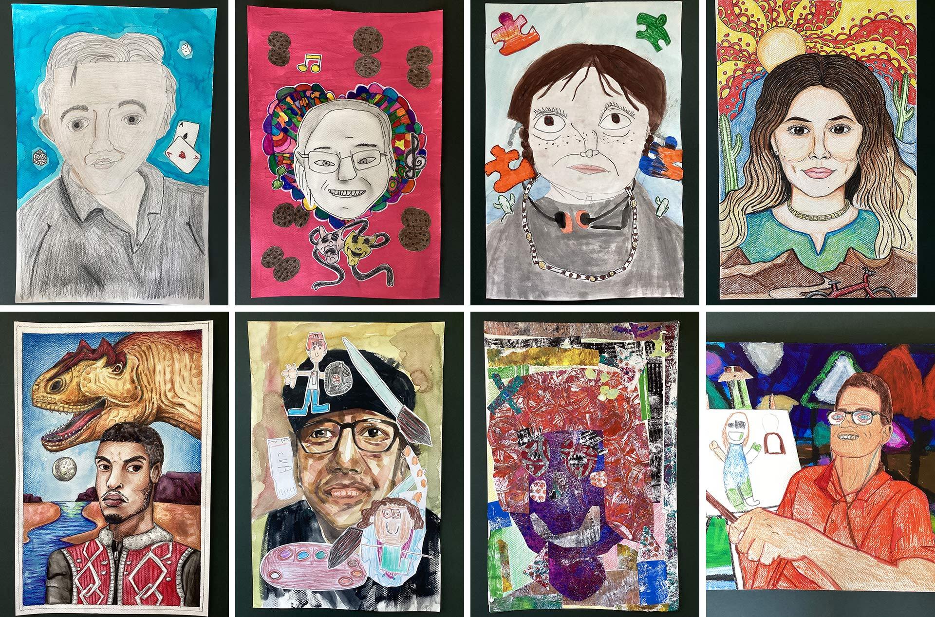 What it is to see, and be seen... ArtWorks explores the portrait in "Face 2 Face".