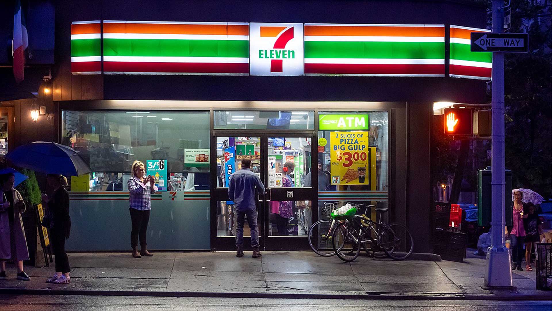 A 7-Eleven storefront on New York City's Upper East Side, June 18, 2019.