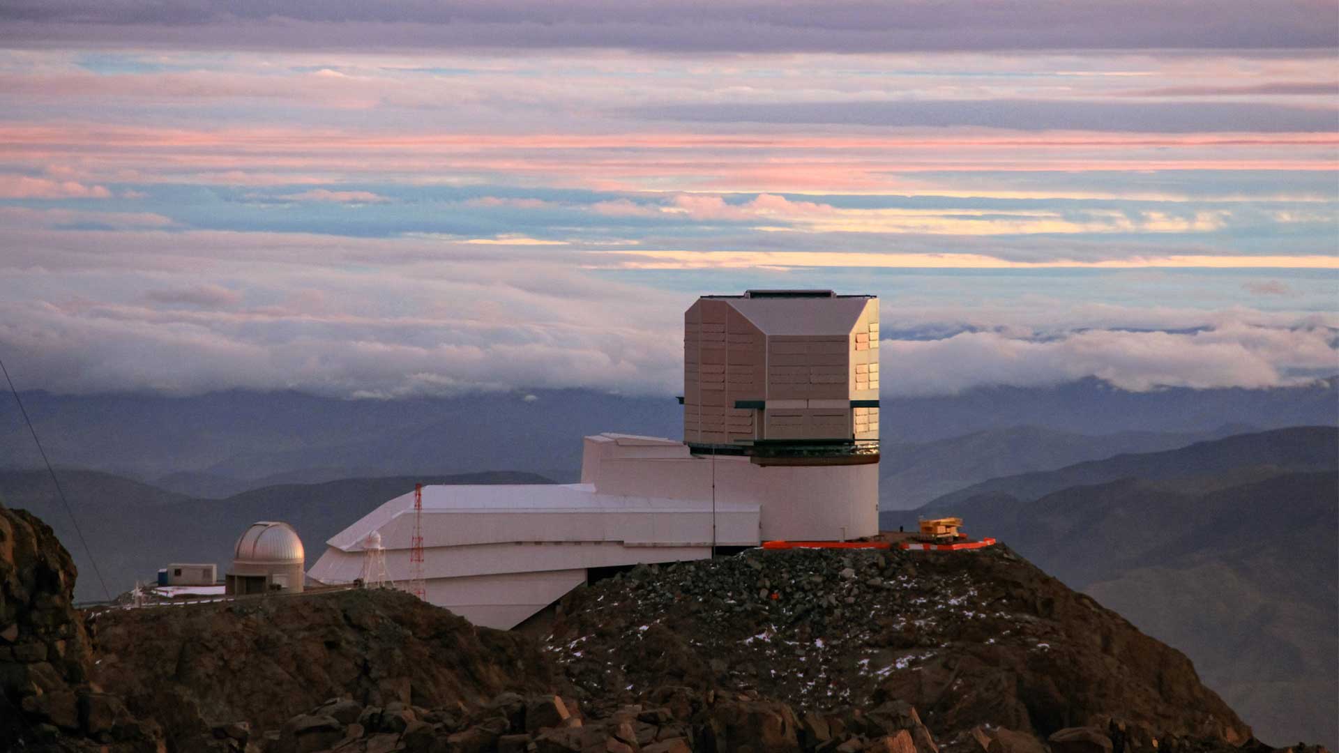 Vera C. Rubin Observatory sits atop a mountain in Chile Arizona Science 10/18 hero thumb 