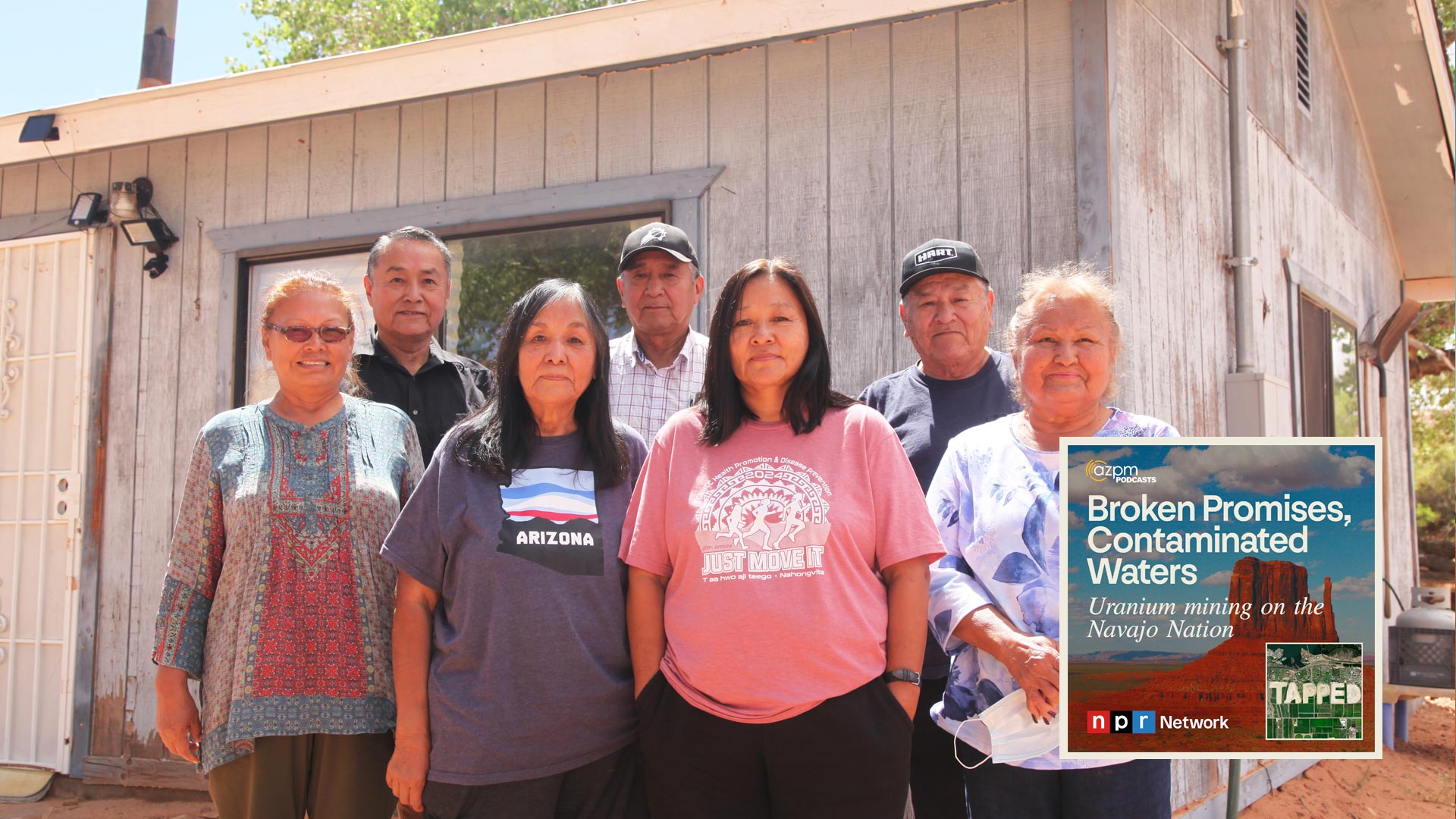 Yazzie Family in Dennehotso, Ariz., on Wednesday, Aug. 14, 2024.