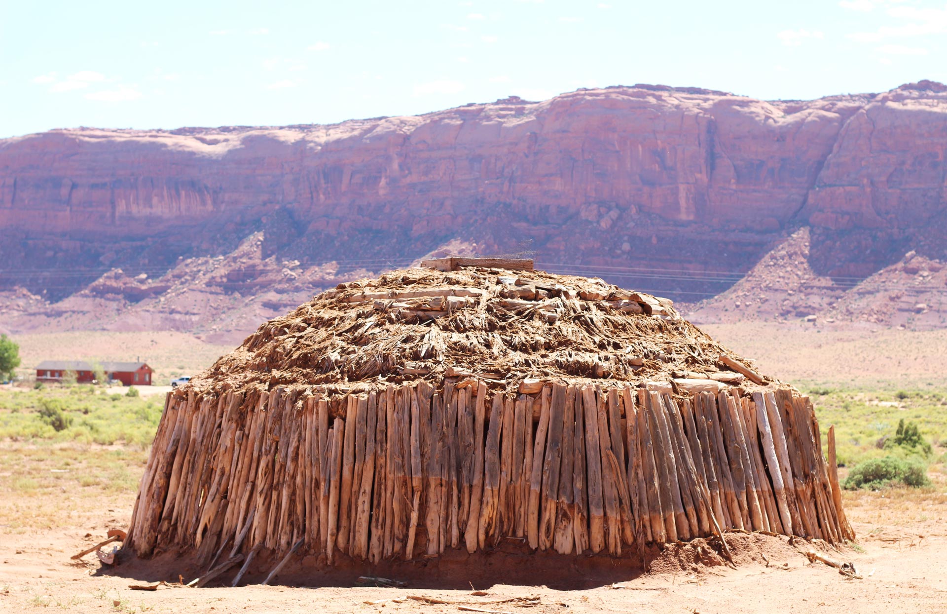 Hogan on Yazzie land