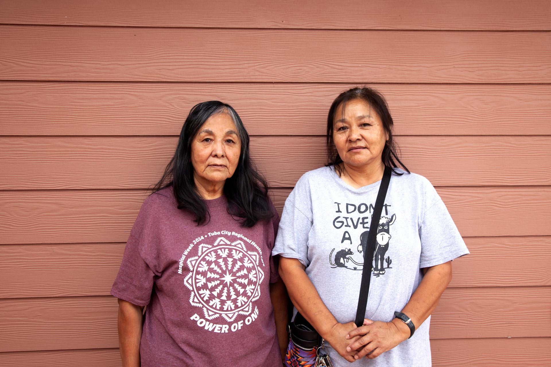 Jean Curly and Linda Yazzie