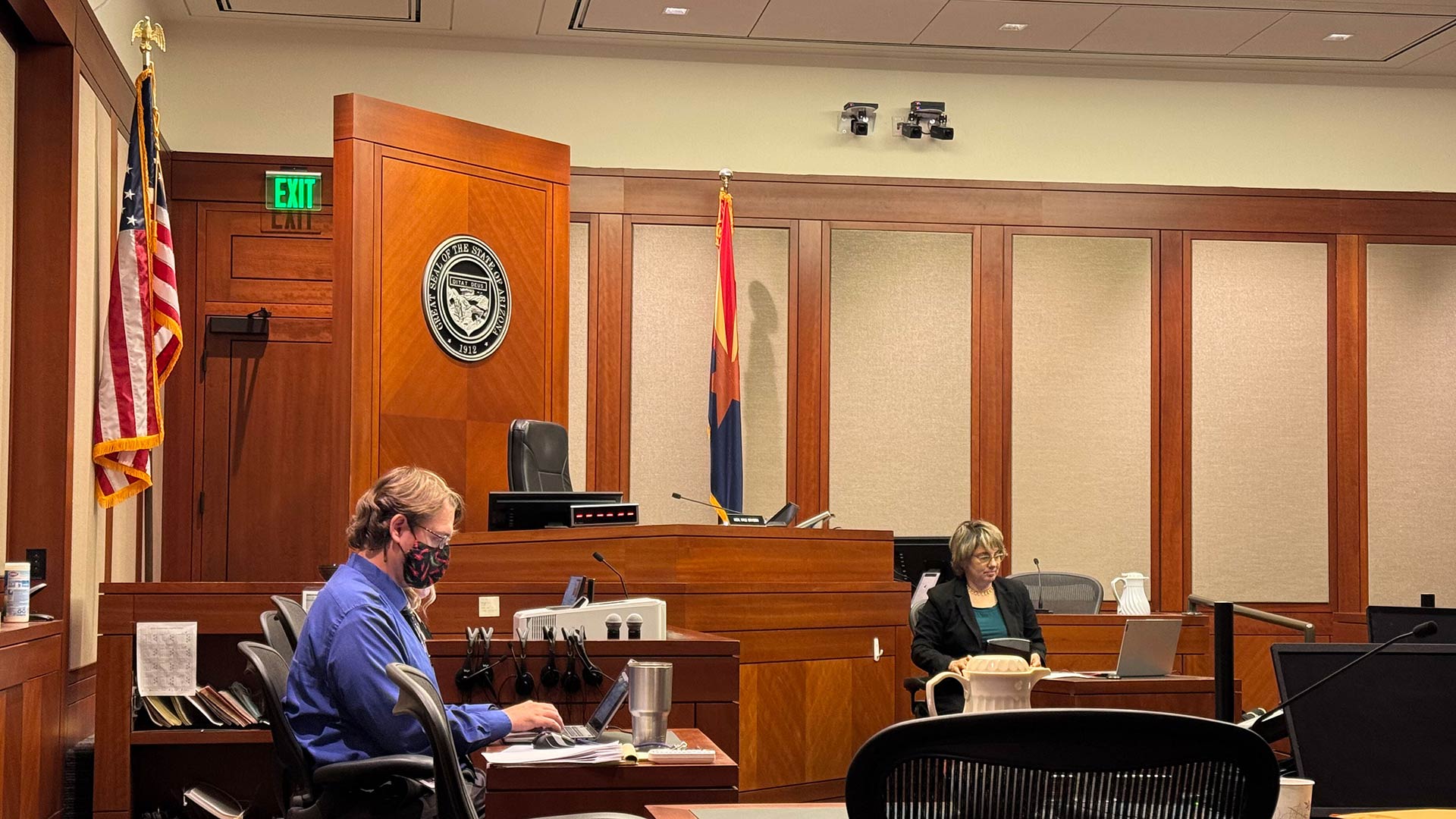 pima sheriff recount courtroom