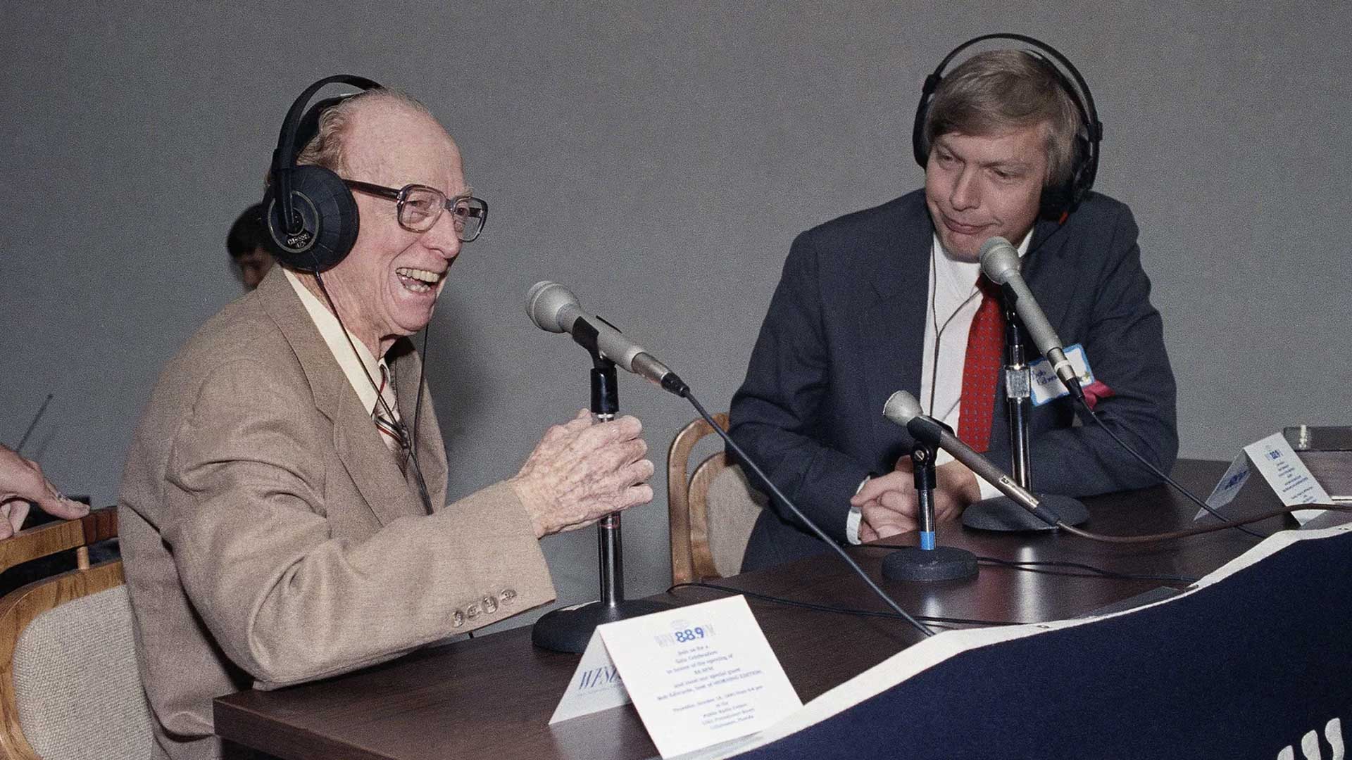 Red Barber and Bob Edwards NPR hero
