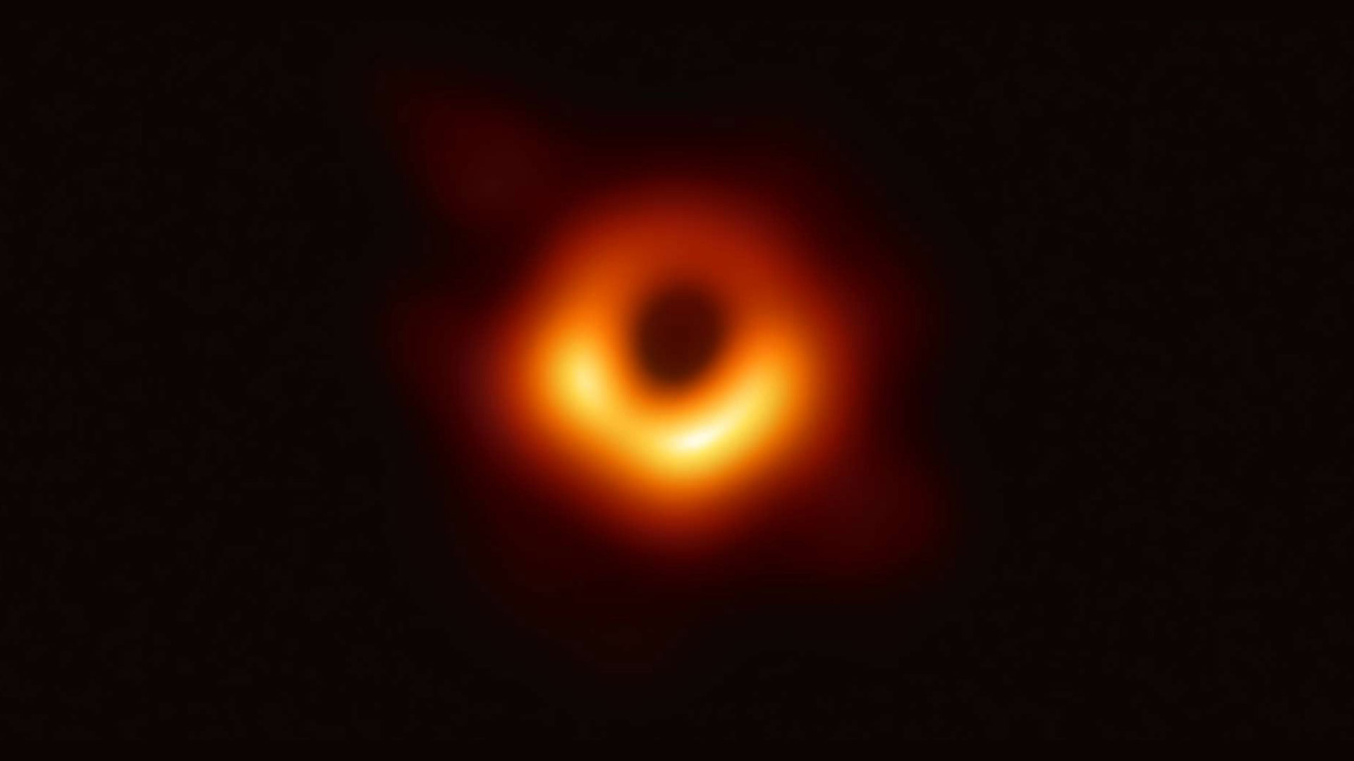First image of a black hole released in 2022.