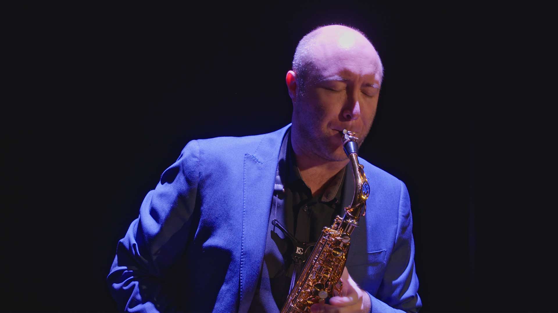 Edward Goodman on Saxophone