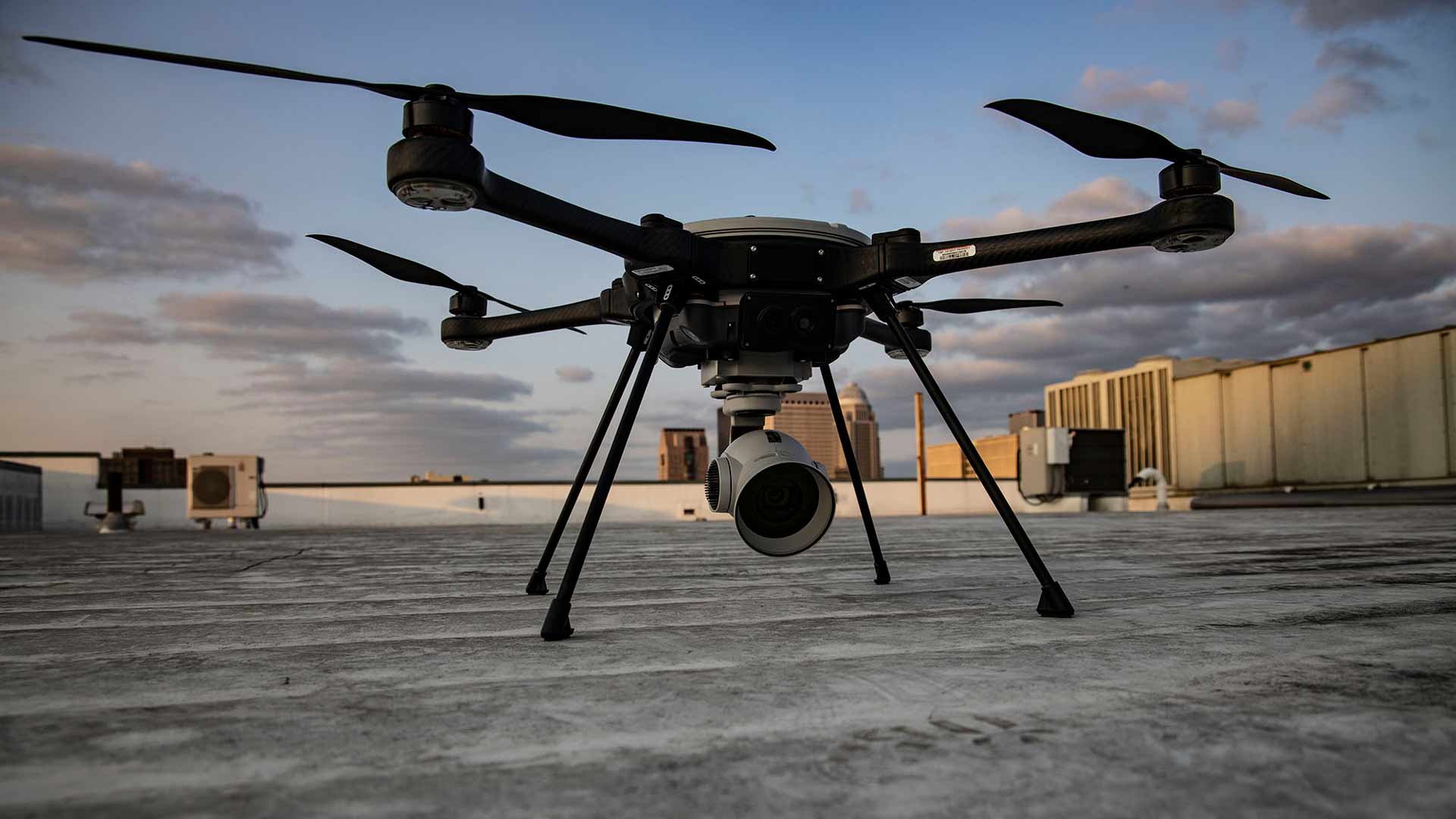 A Customs and Border Protection drone is ready for launch in this undated photo. While U.S. military and border officials use drones for border surveillance, they say cartels may be sending many as 1,000 drones a month across the border to probe for weaknesses and sometimes deliver illicit goods. 