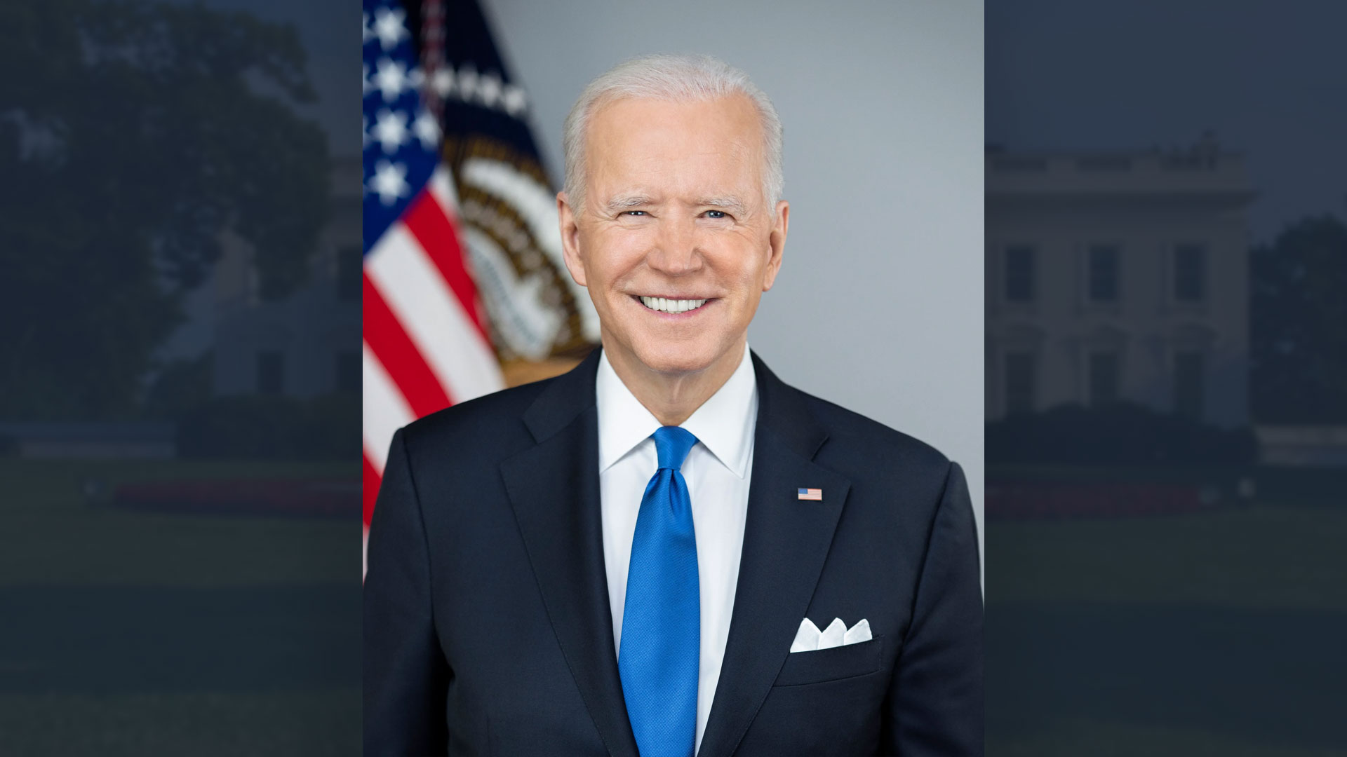 President Joe Biden's official White House portrait.