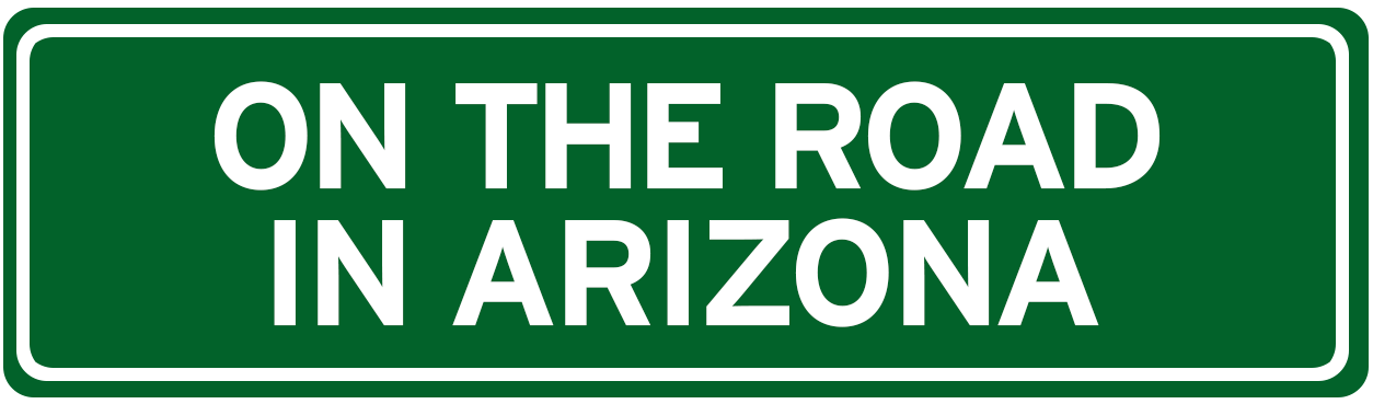 On the Road in Arizona Logo