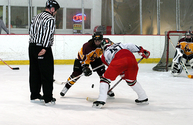 UA plays against ASU Hockey