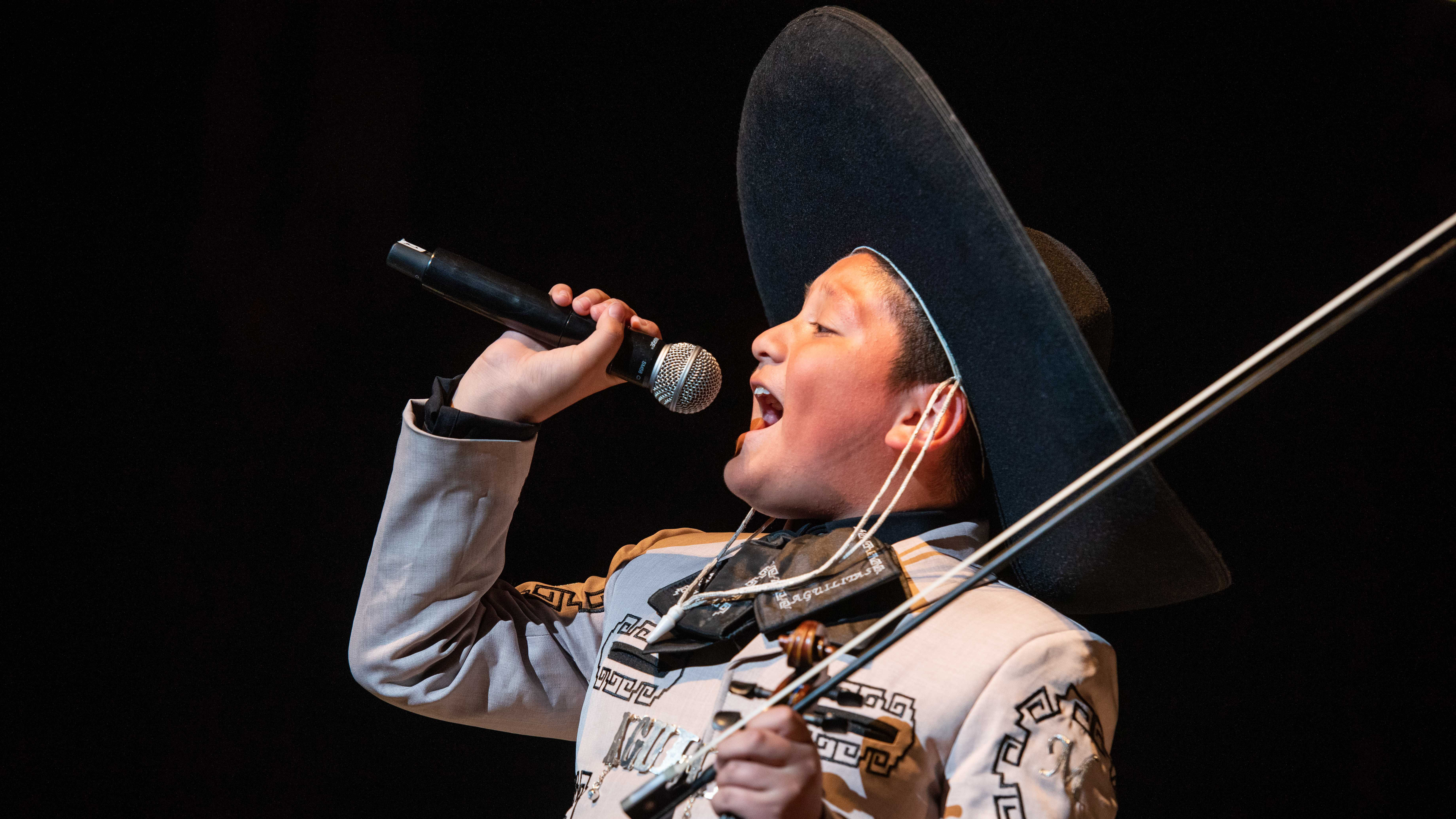 Mariachi conference kids performances