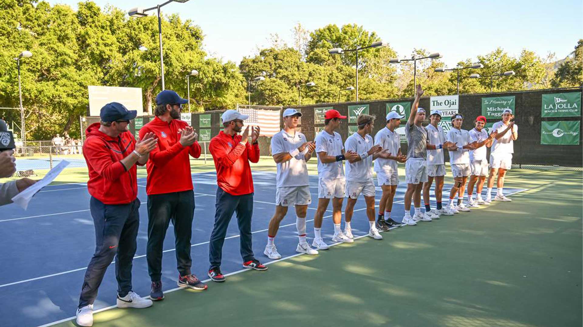 UA Men's Tennis wins Pac 12 title