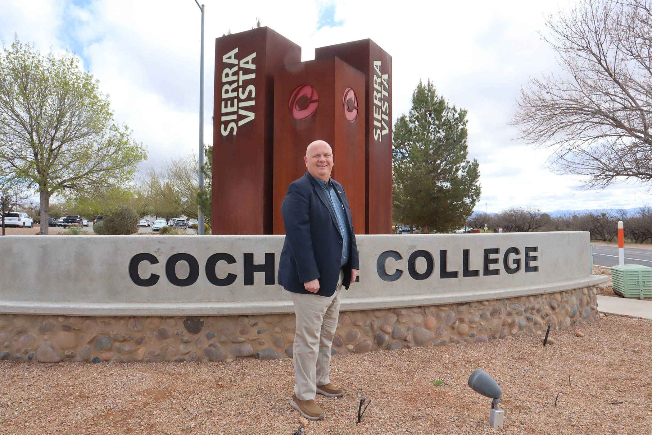 Dr. J.D. Rottweiler, President of Cochise College at the Sierra Vista Campus. April 2, 2024. 
