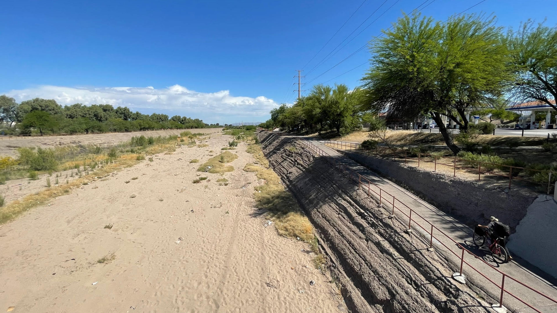 Supporters say a new Santa Cruz River Urban National Wildlife Refuge would enhance the Tucson metropolitan area and beyond.  Currently, paths along the river are popular for pedestrians, bicyclists and other users.