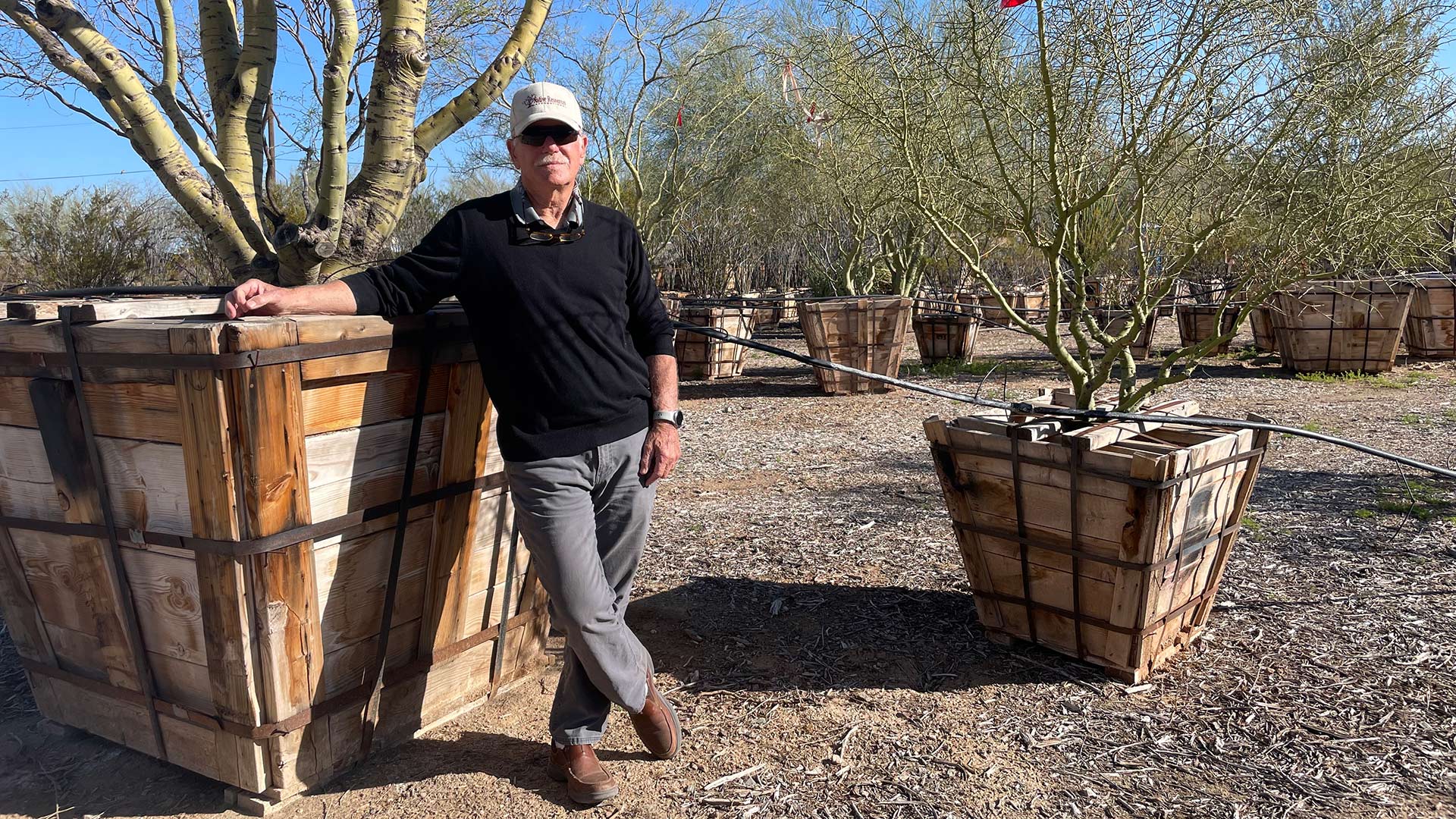 “What we have been able to do with developers is make them understand that not only is there an environmental advantage to saving the trees ... there's also a monetary advantage,” says Rob Kater, owner of Native Resources