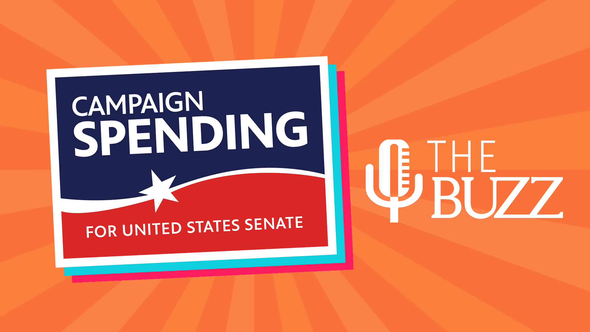 The Buzz campaign spending sign
